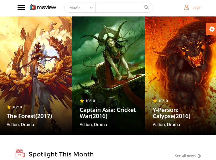 Moview WordPress Theme Moview WordPress Theme