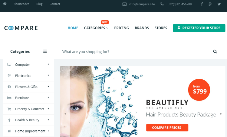 Price Compare WordPress Theme Price Compare WordPress Theme