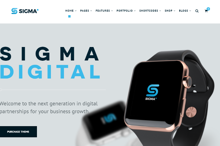 SIGMA WordPress Theme SIGMA WordPress Theme