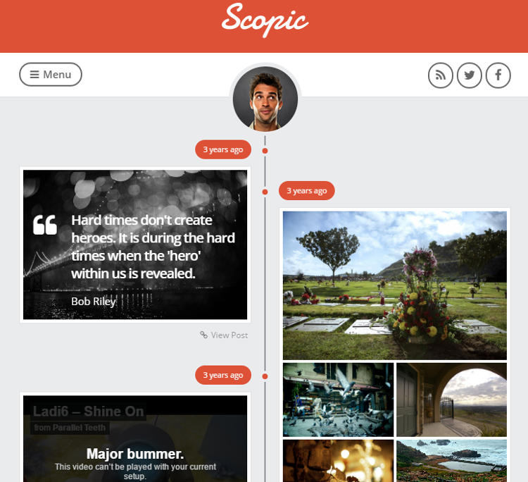 Scopic WordPress Theme