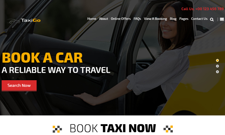 TaxiGo WordPress Theme TaxiGo WordPress Theme