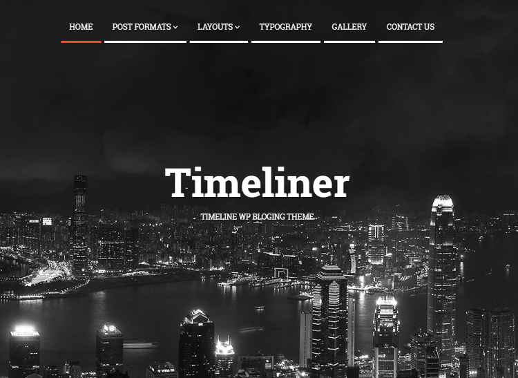 Timeliner WordPress Theme