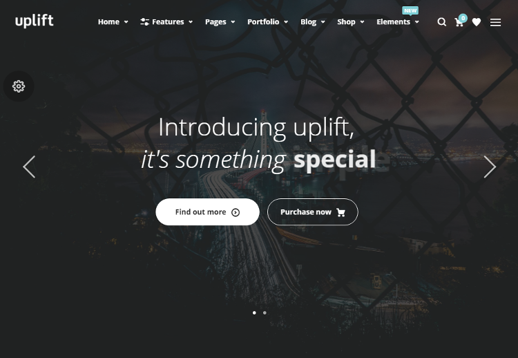 Uplift WordPress Theme
