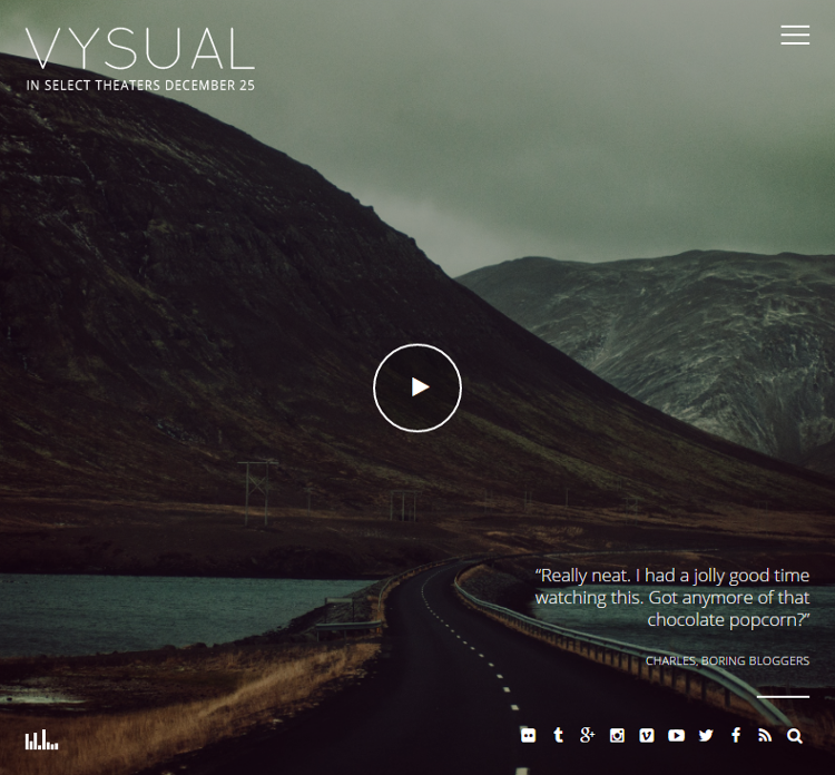 VYSUAL WordPress Theme VYSUAL WordPress Theme