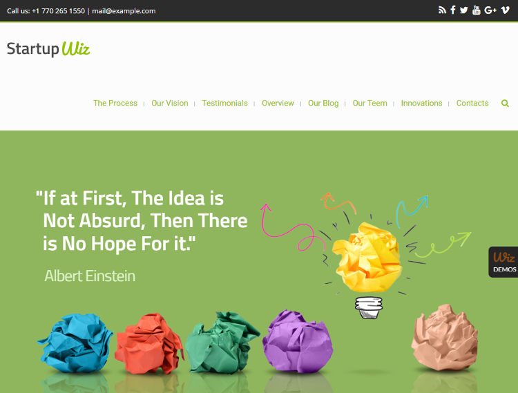 Wiz WordPress Theme Wiz WordPress Theme