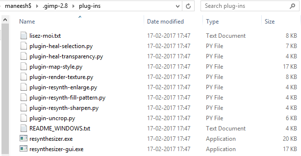 Paste it on location described on Step 4