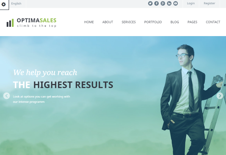 OptimaSales HTML5 Template OptimaSales HTML5 Template