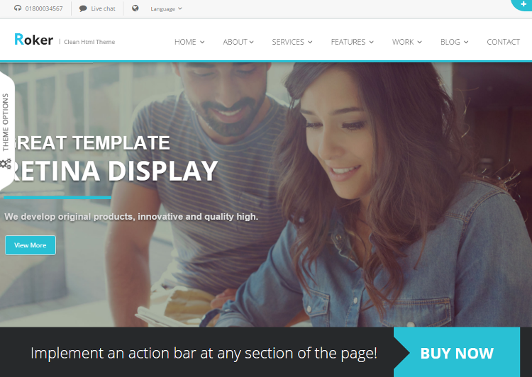 Roker HTML5 Template Roker HTML5 Template