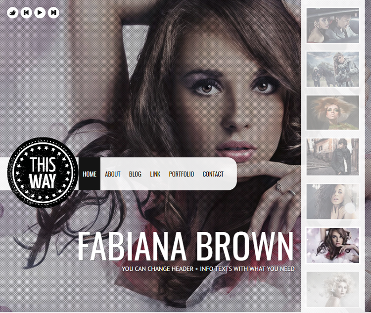 This Way HTML5 Template This Way HTML5 Template