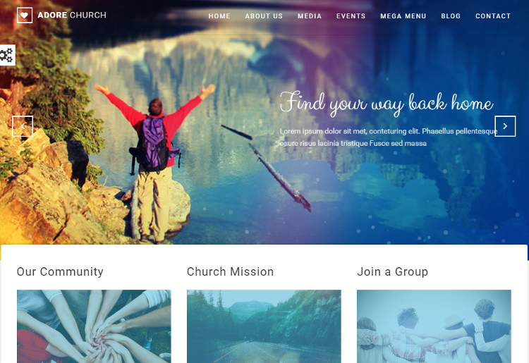 Adore Church HTML5 Template Adore Church HTML5 Template
