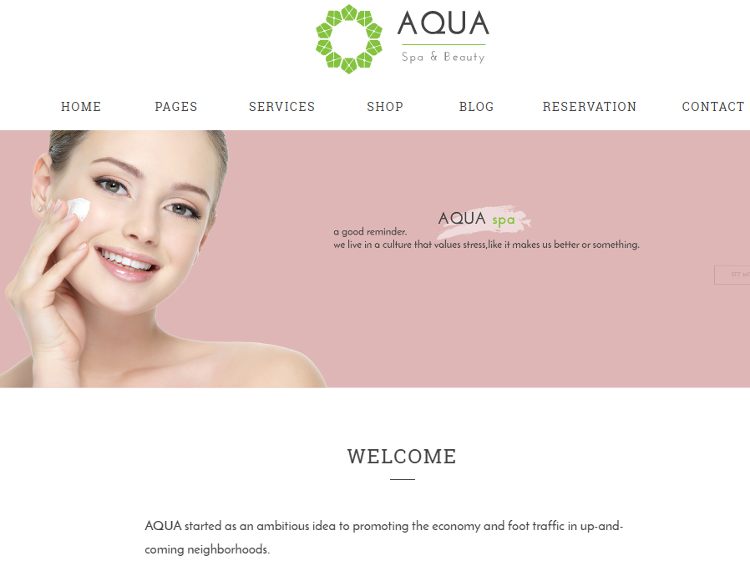 Aqua HTML5 Template Aqua HTML5 Template