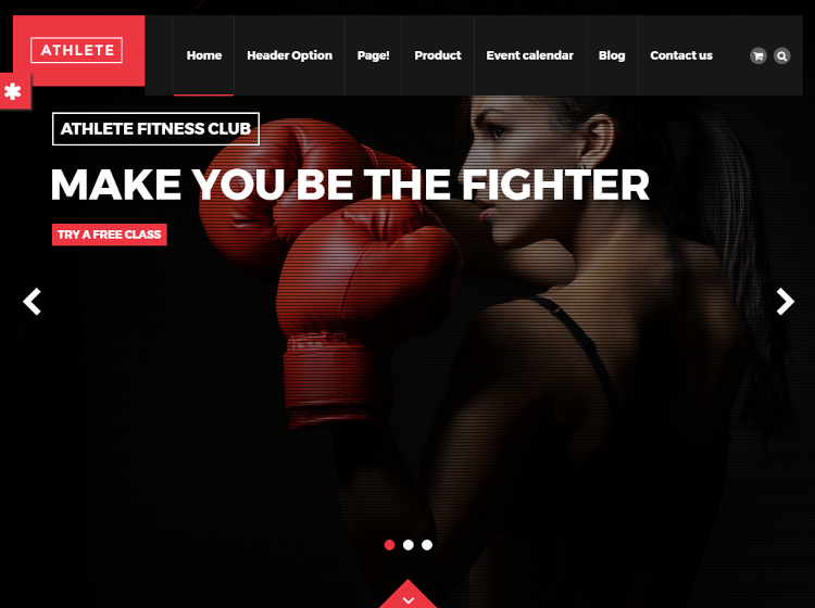 Athlete HTML5 Template