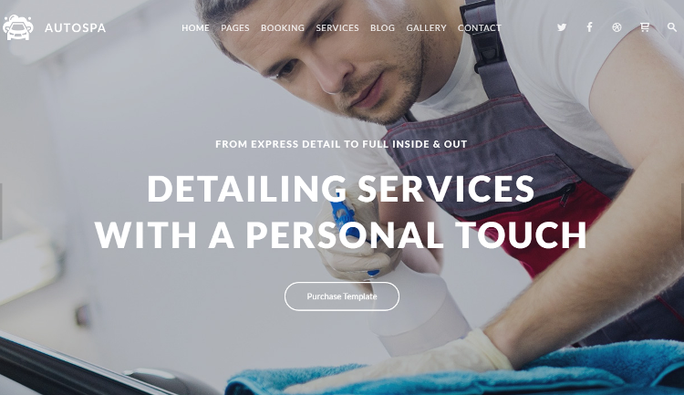 Auto Spa HTML5 Template