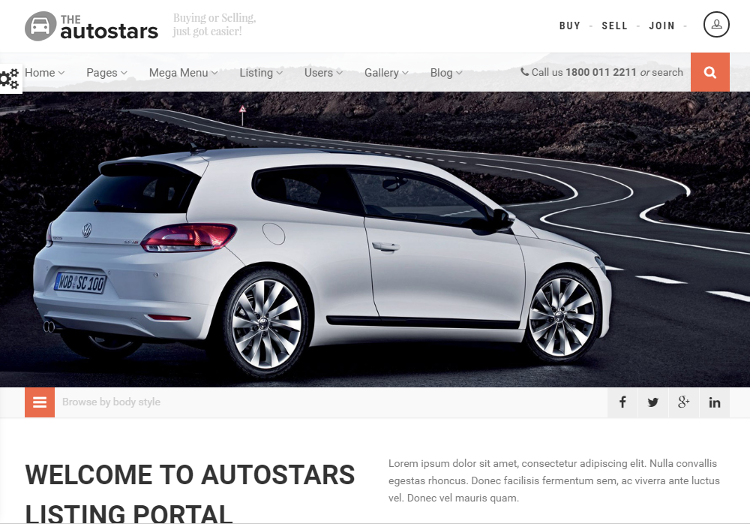 AutoStars HTML5 Template