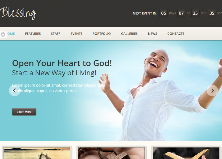 Blessing HTML5 Template Blessing HTML5 Template