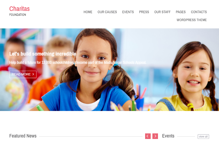 Charitas HTML5 Template