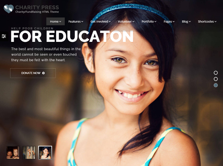 CharityPress HTML5 Template