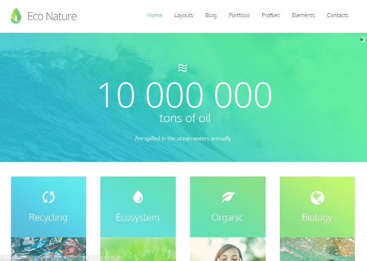 Eco Nature HTML5 Template Eco Nature HTML5 Template