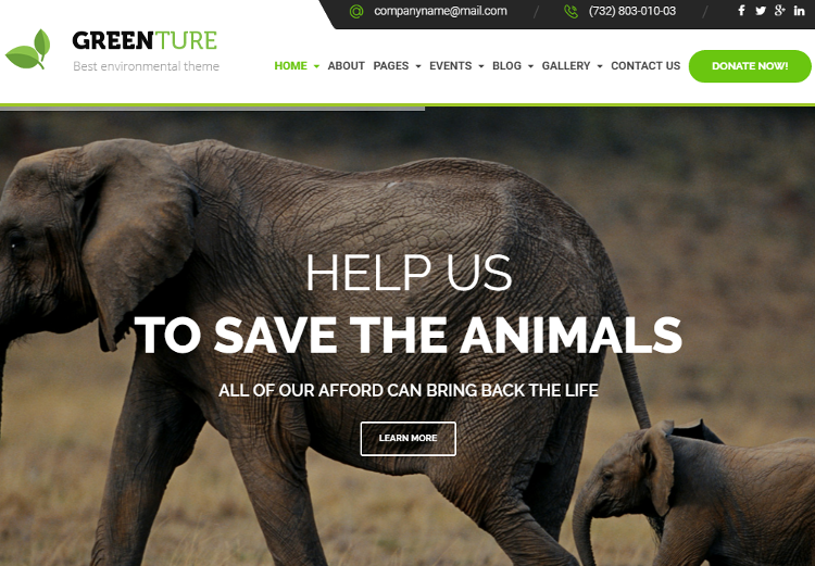Greenture HTML5 Template Greenture HTML5 Template