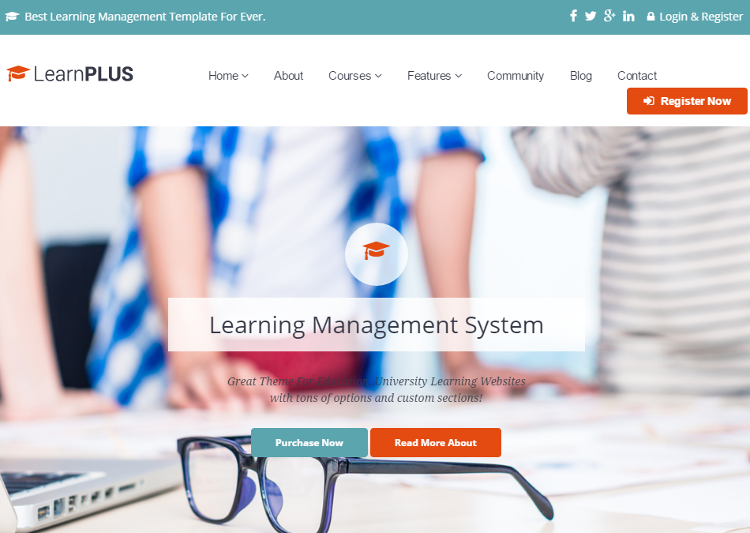 LearnPLUS HTML5 Template