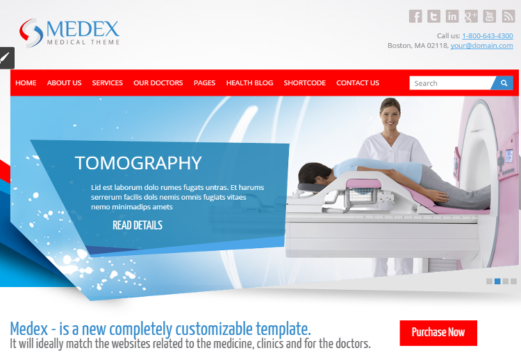 Medex HTML5 Template