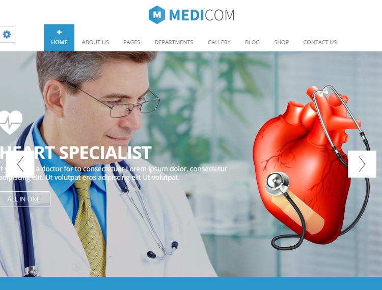 Medicom HTML5 Template