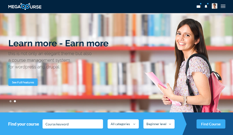 Megacourse HTML5 Template