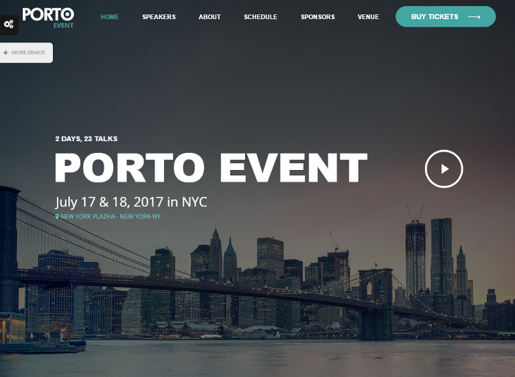 Porto Event HTML5 Template Porto Event HTML5 Template