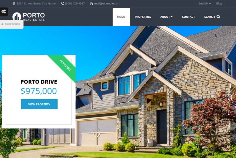 Porto Real Estate HTML5 Template