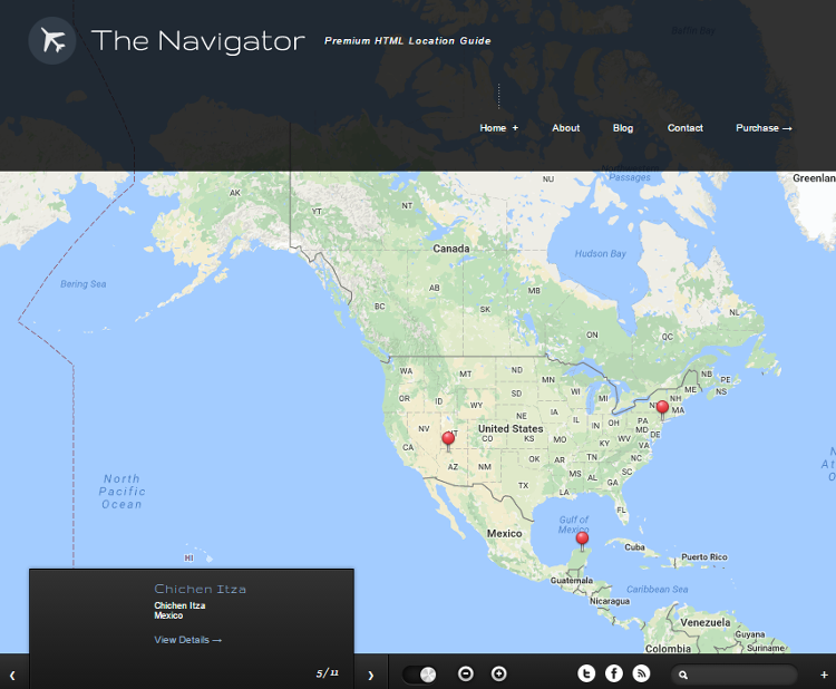 The Navigator HTML5 Template The Navigator HTML5 Template