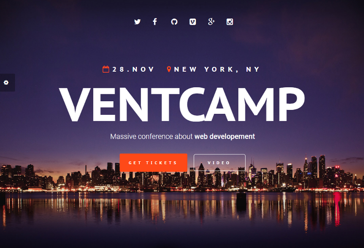 Ventcamp HTML5 Template Ventcamp HTML5 Template