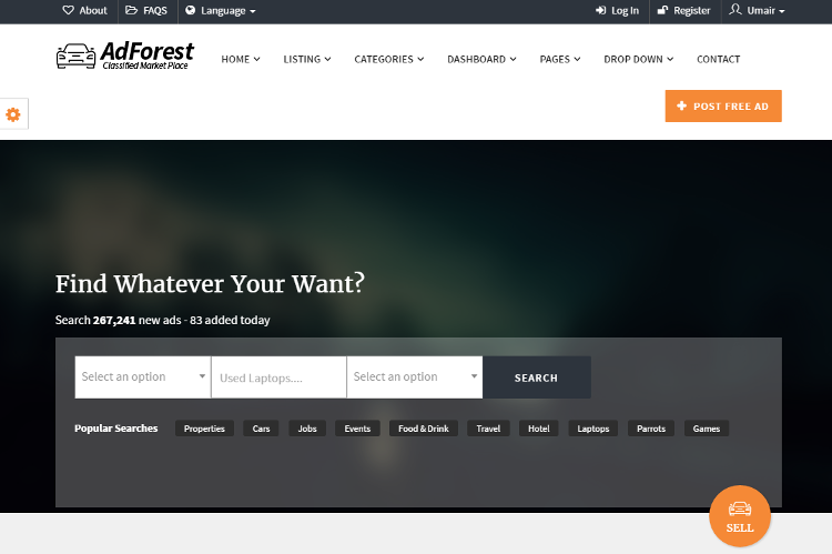 AdForest HTML5 Template AdForest HTML5 Template