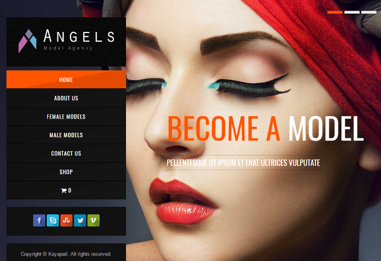Angel HTML5 Template Angel HTML5 Template