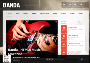 Top 5 Podcast Website With Audio Player HTML5 Templates