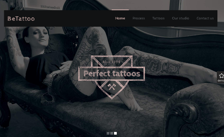 BeTheme Tattoo Designer HTML5 Template