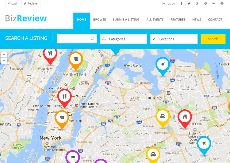 BizReview Drupal Theme BizReview Drupal Theme