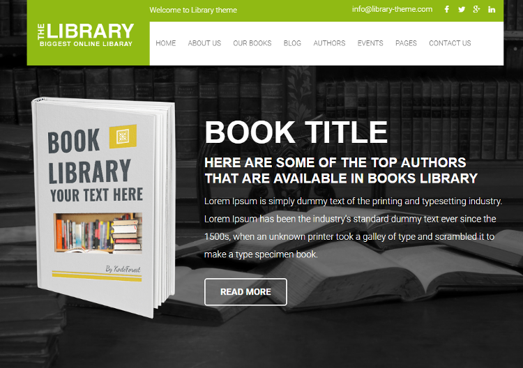 Book Guide HTML5 Template
