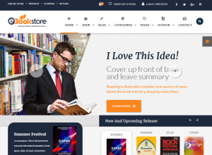 Top 5 Author, Writer, Novelist, Ebook HTML5 Templates