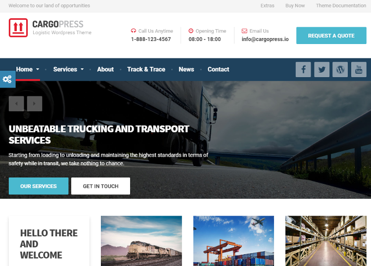 CargoPress HTML5 Template