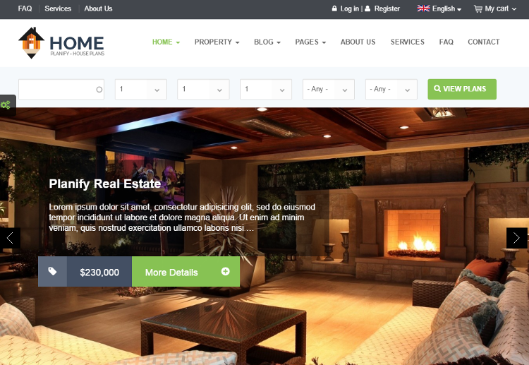 Home Planify Drupal Theme