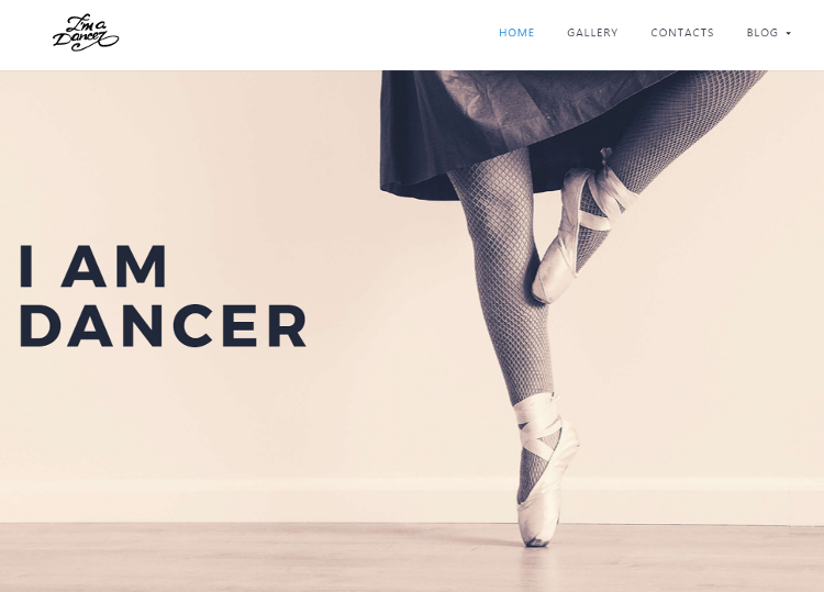 I am Dancer HTML5 Template I am Dancer HTML5 Template