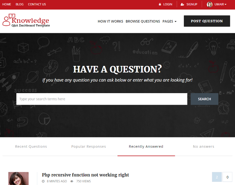 Knowledge HTML5 Template Knowledge HTML5 Template