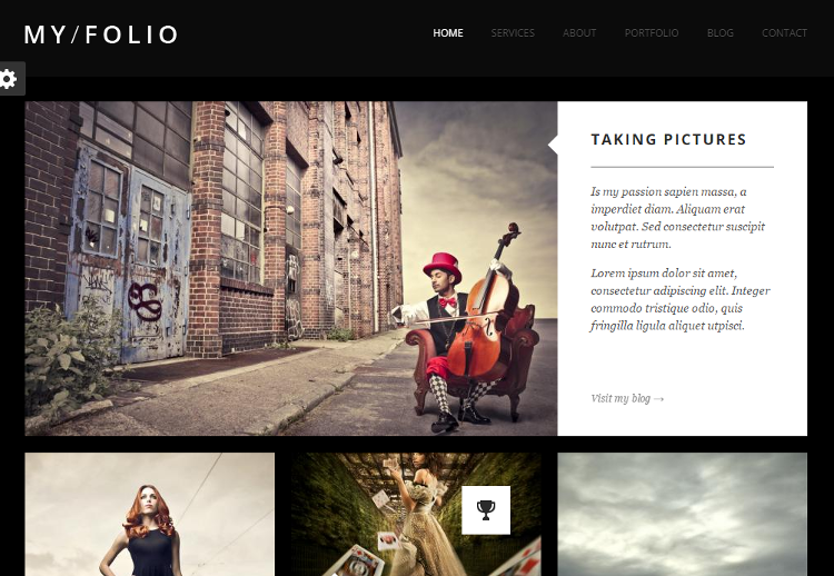 MY FOLIO Drupal Theme MY FOLIO Drupal Theme