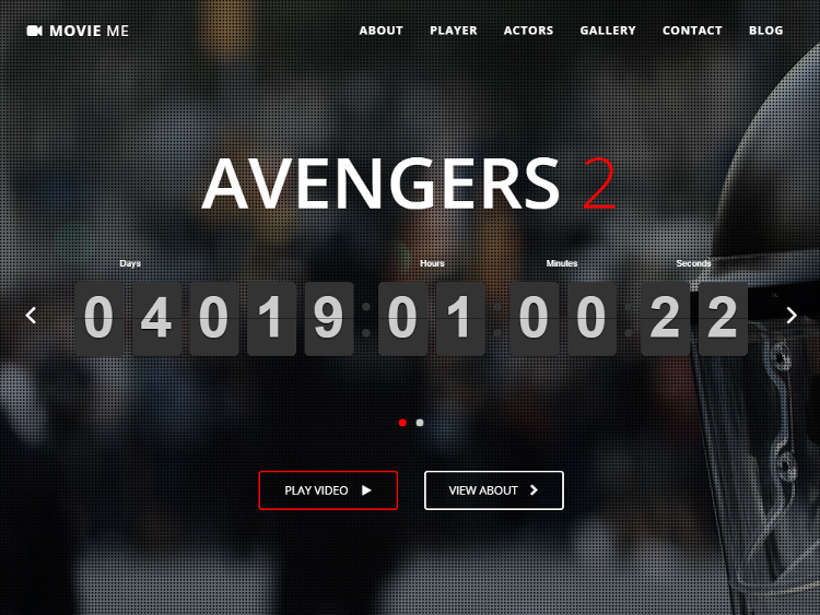 Movie Me HTML5 Template
