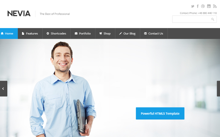 Nevia Drupal Theme Nevia Drupal Theme