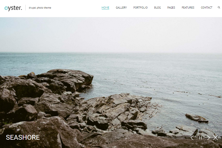 Oyster Drupal Theme Oyster Drupal Theme