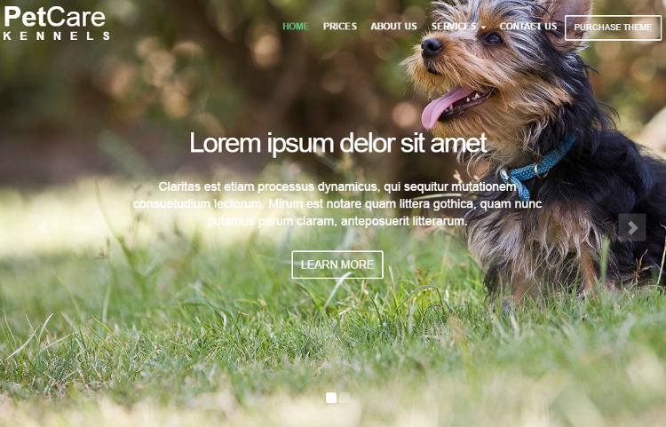 Pet Care HTML5 Template