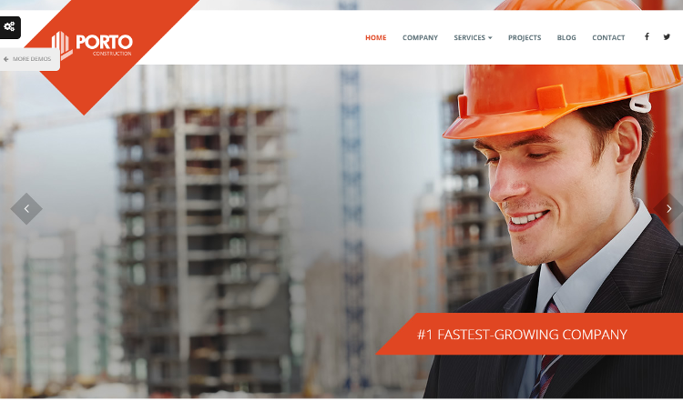 Porto Construction HTML5 Template Porto Construction HTML5 Template