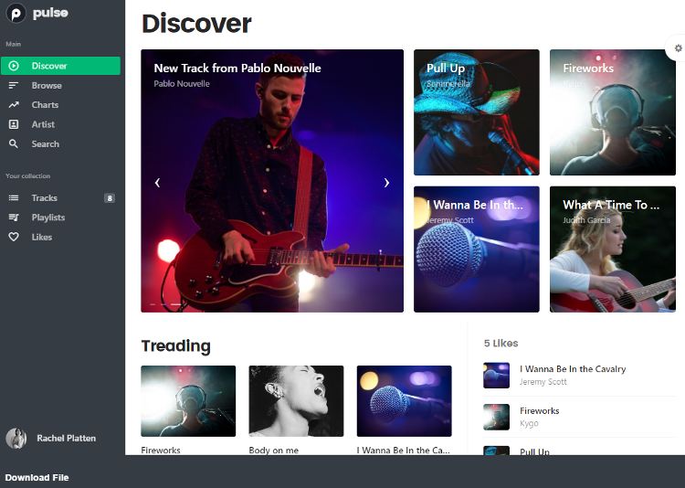 Pulse HTML5 Template
