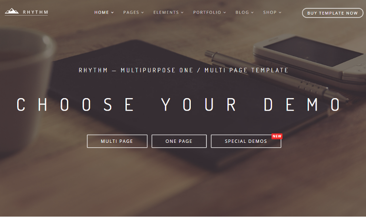 Rhythm HTML5 Template Rhythm HTML5 Template